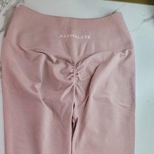 Alphalete Amplify leggings pink(Blossom) medium